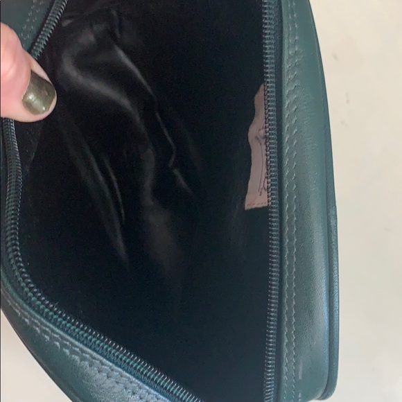 - Vintage leather green cross body purse - Picture 9 of 14
